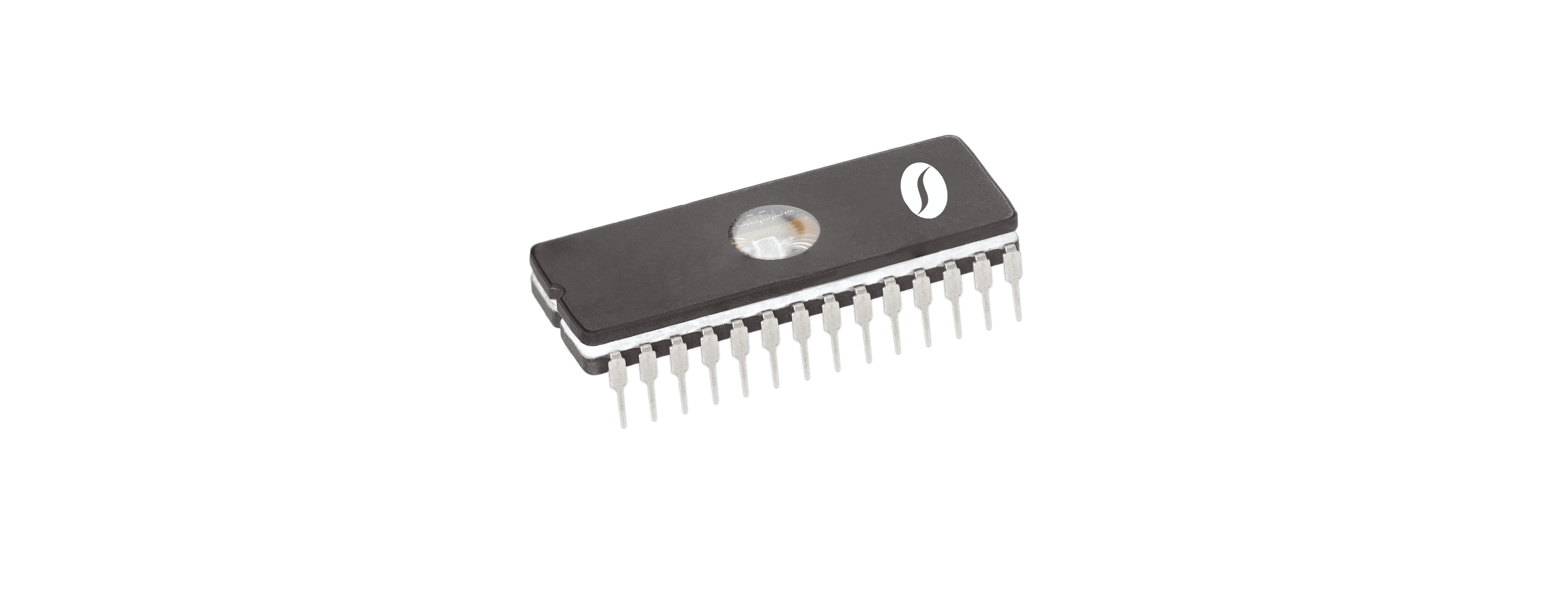 Force Technologies FT27C256R UVEPROM in a CerDIP package