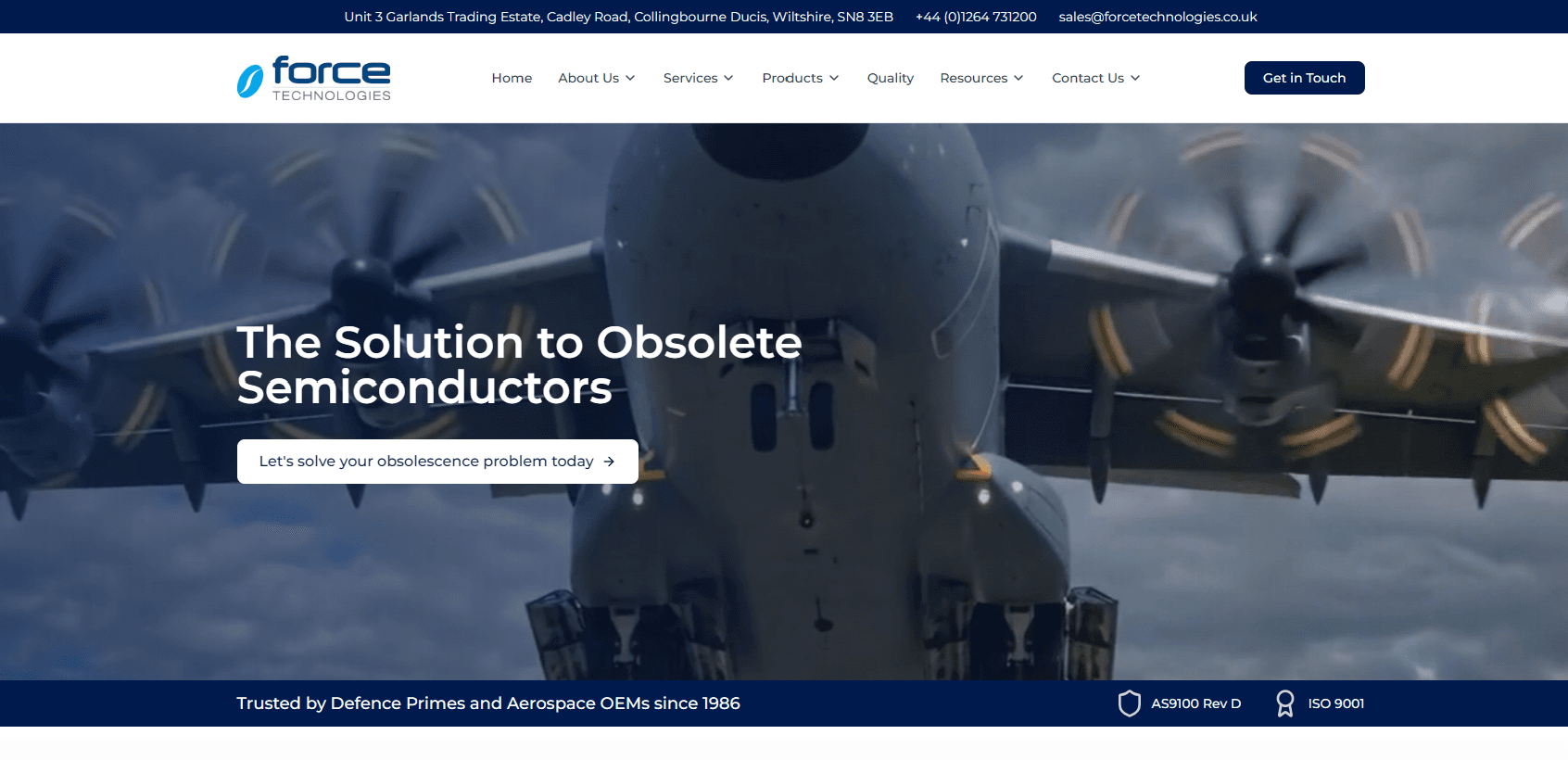 Force Technologies launches a new website to mark 40 years