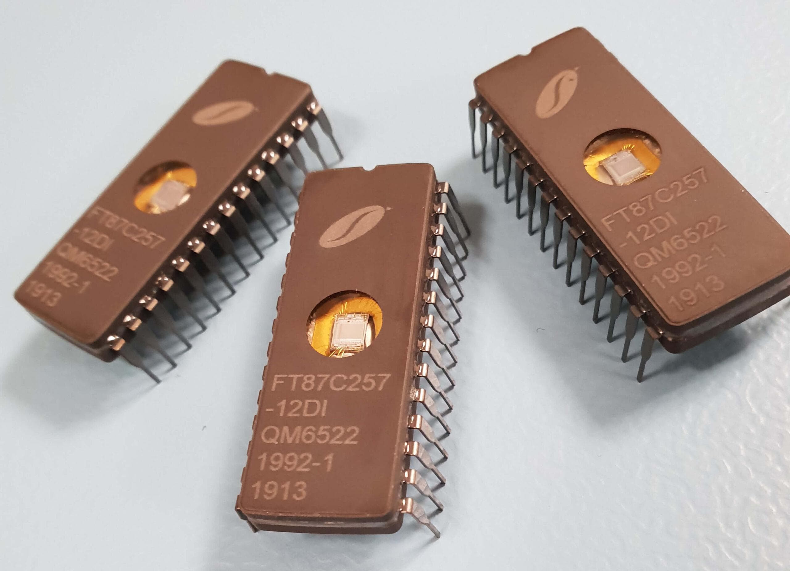 The FT87C257 A Custom UVEPROM Solution