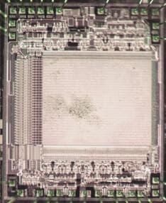 The National NMC87C257 Die